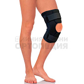Товар Бандаж компрессионный на коленный сустав разъемный с полицентрическими шарнирами, Т.44.28 — интернет-магазин «Линия жизни»