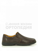 Мужские туфли демисезонные Коричневый, 944673-10 — интернет-магазин «Линия жизни»