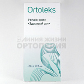 Товар Релакс-крем "Здоровый сон", ORTOLEKS — интернет-магазин «Линия жизни»