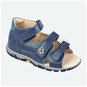 Интернет-магазин «Линия жизни» — Туфли ортопедические малосложные цв.14-синий, TW-134