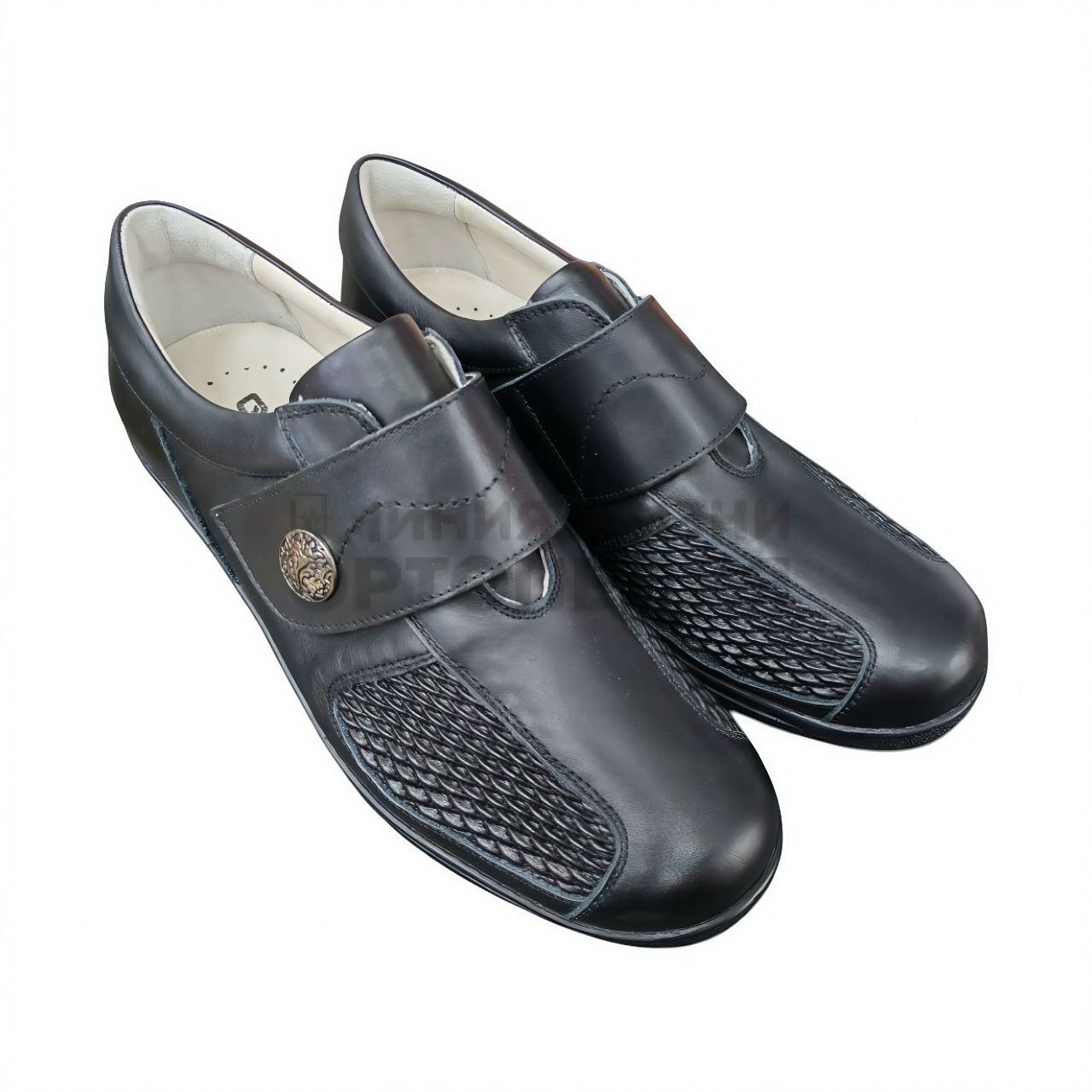 [1879]Туфли женские, цвет черный (ORTHOVITA COMFORT SHOES)