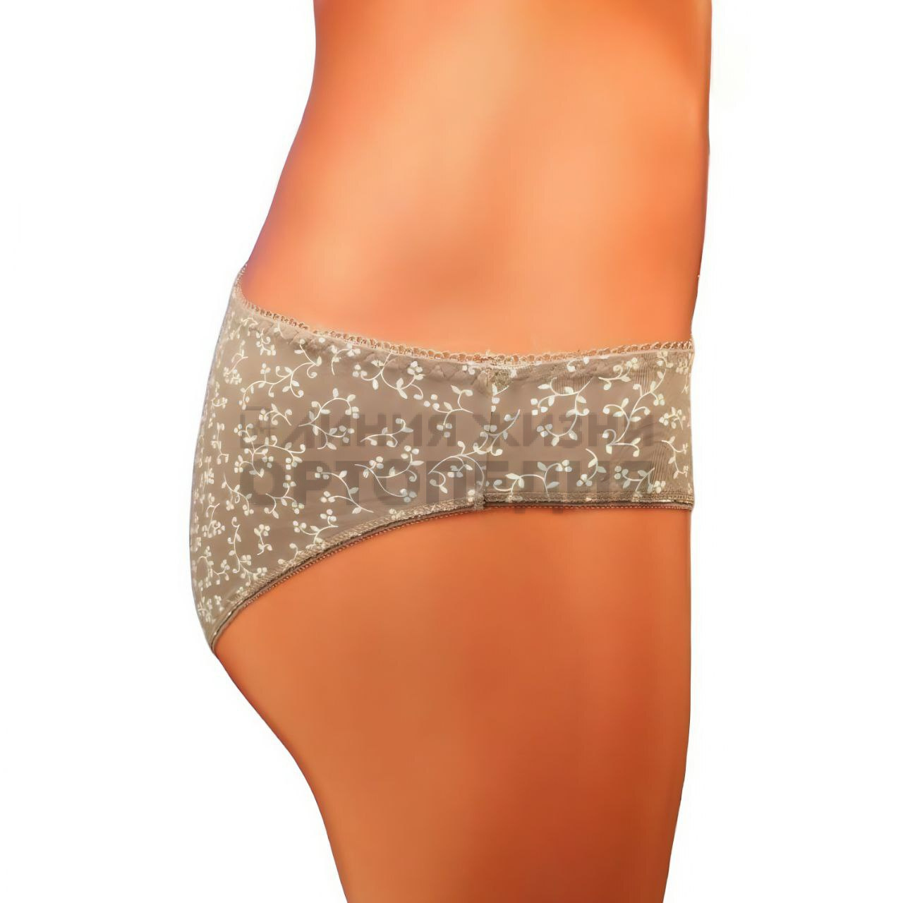 [020020-1 П148]Трусы Темный лен