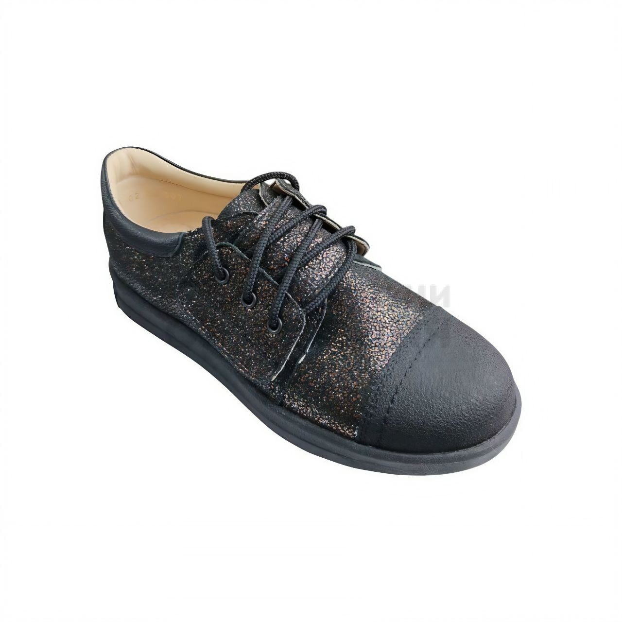 [TW-462]Полуботинки ортопедические малосложные / 31 / 1-коричнево-черн / Полуботинки / Девочка / Демисезонная / Да / TWICI