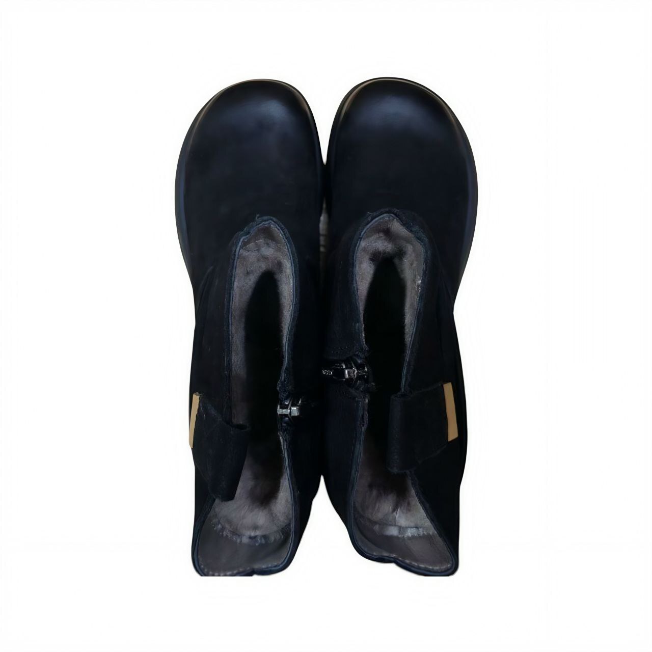 [Z53-ZM196-2] Полусапоги женские,цвет черный (LIFEXPERT)