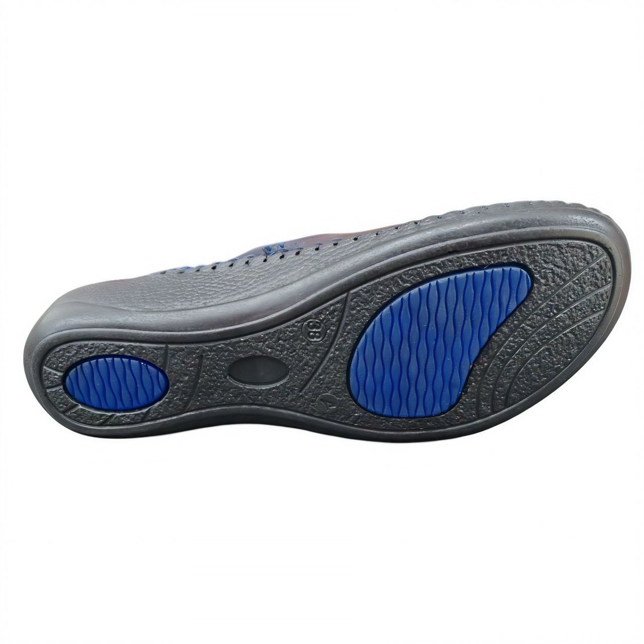 Туфли летние открытые женские, цвет темно-синий (ORTHOVITA COMFORT SHOES)