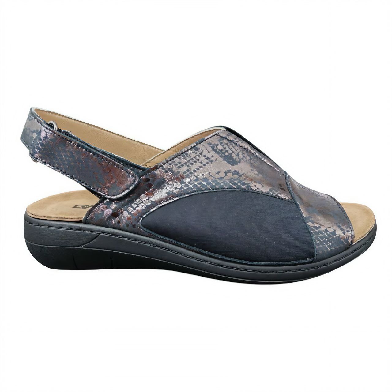 [2830]Сандалии женские, цвет черный (ORTHOVITA COMFORT SHOES)