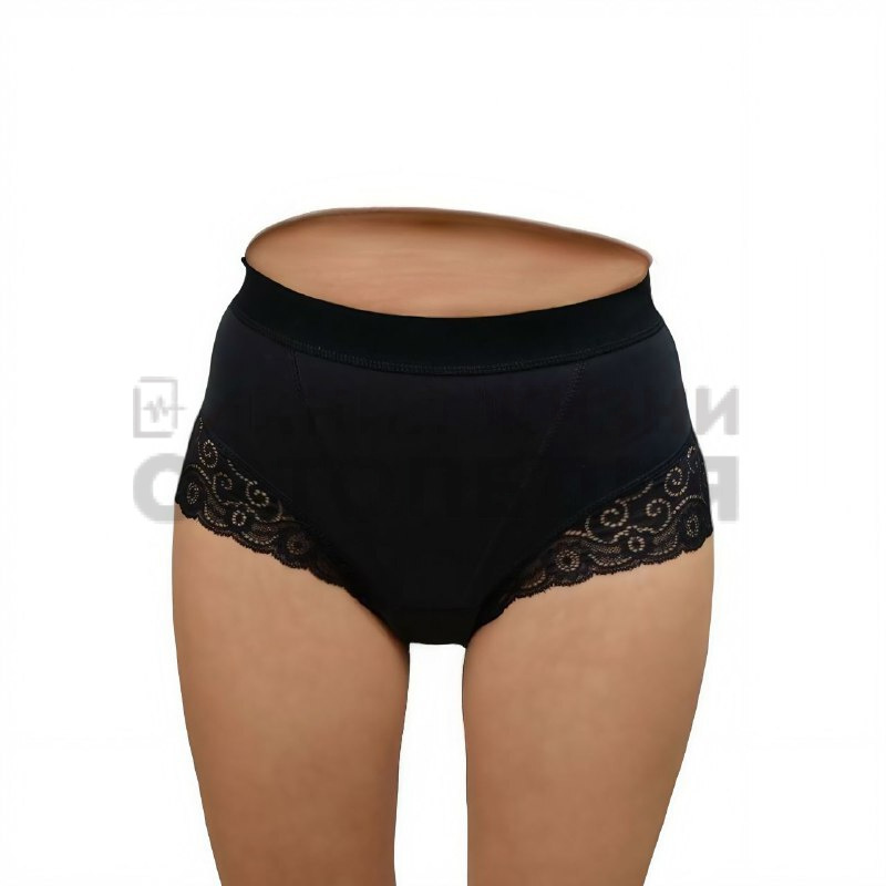 [Т-1371] Бандаж медицин. при опущении органов малого таза Тривес черный