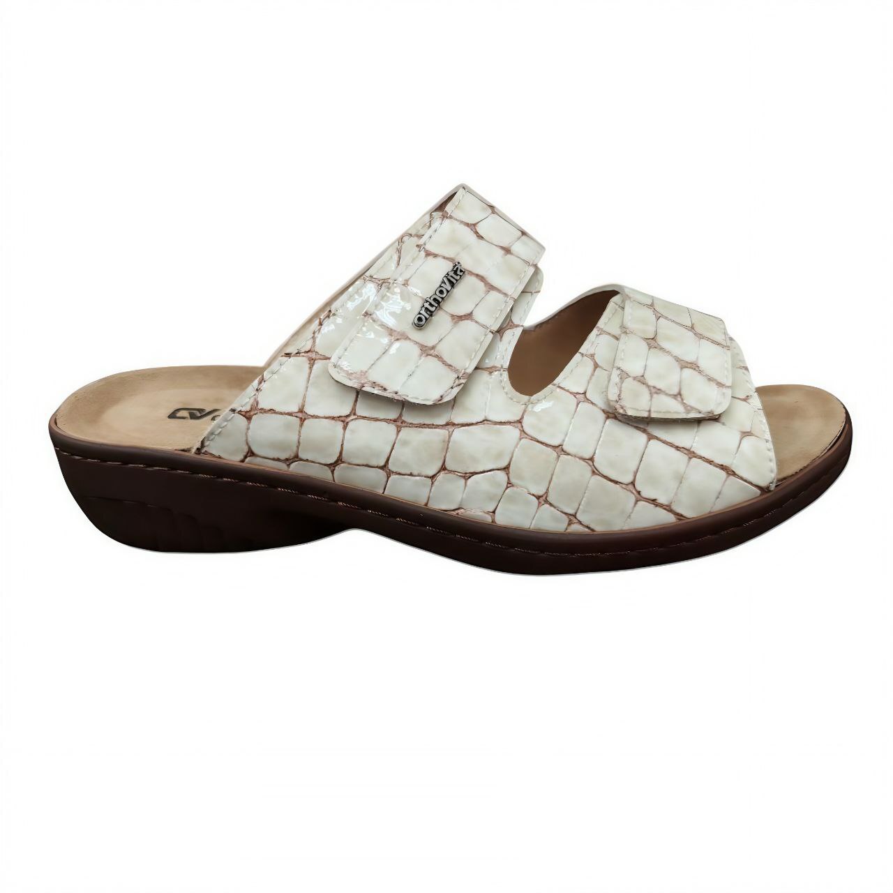 Шлепанцы женские, цвет бежевый (ORTHOVITA COMFORT SHOES)