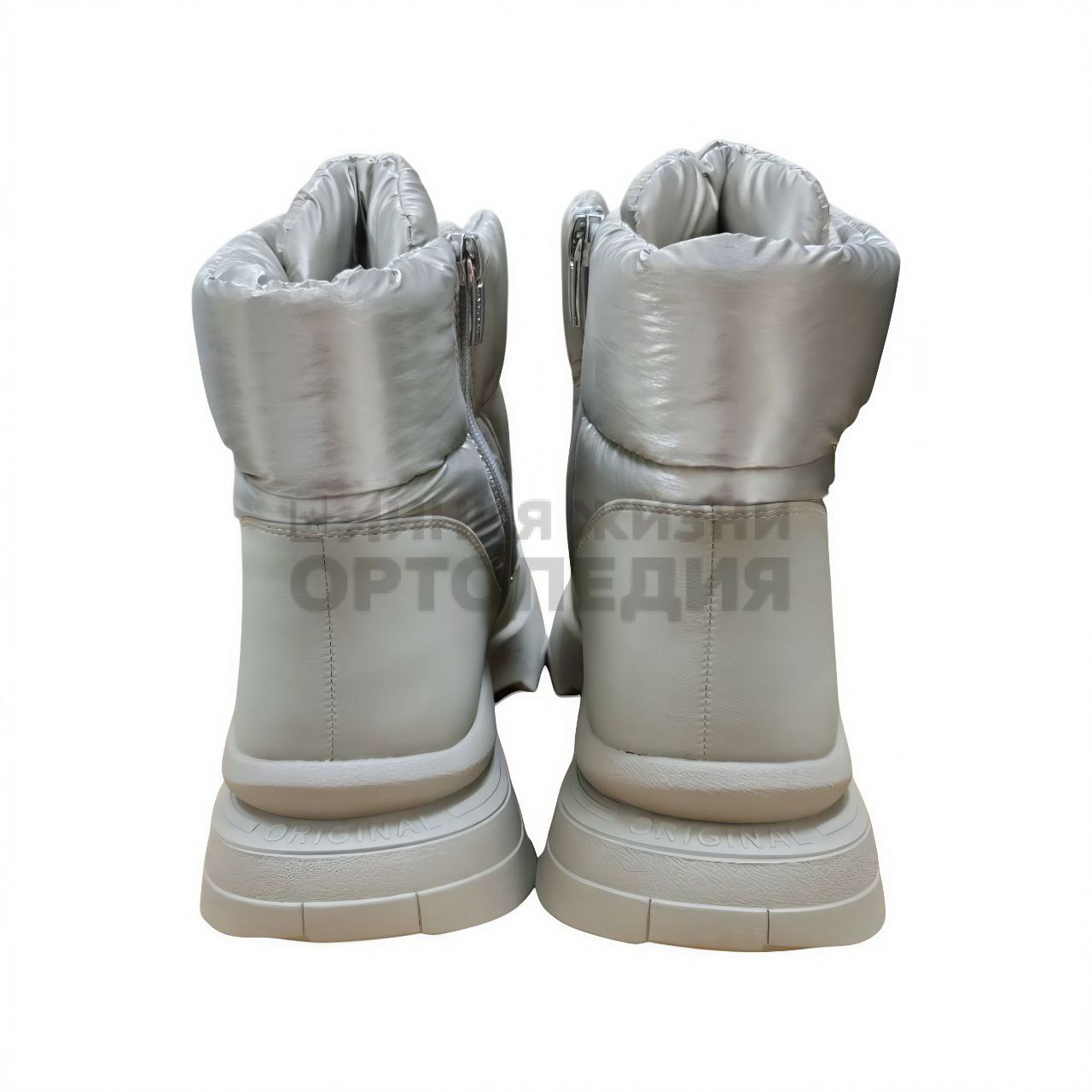 [Z99-ZM265-3] ,Ботинки женские, цвет золотистый (LIFEXPERT)