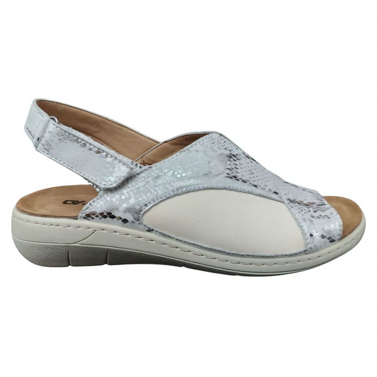 [2830]Сандалии женские,цвет серебристый (ORTHOVITA COMFORT SHOES)