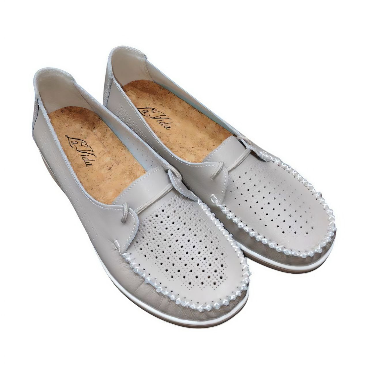 [C-R-GW-01-C] Мокасины  женские, [Кожа натуральная]