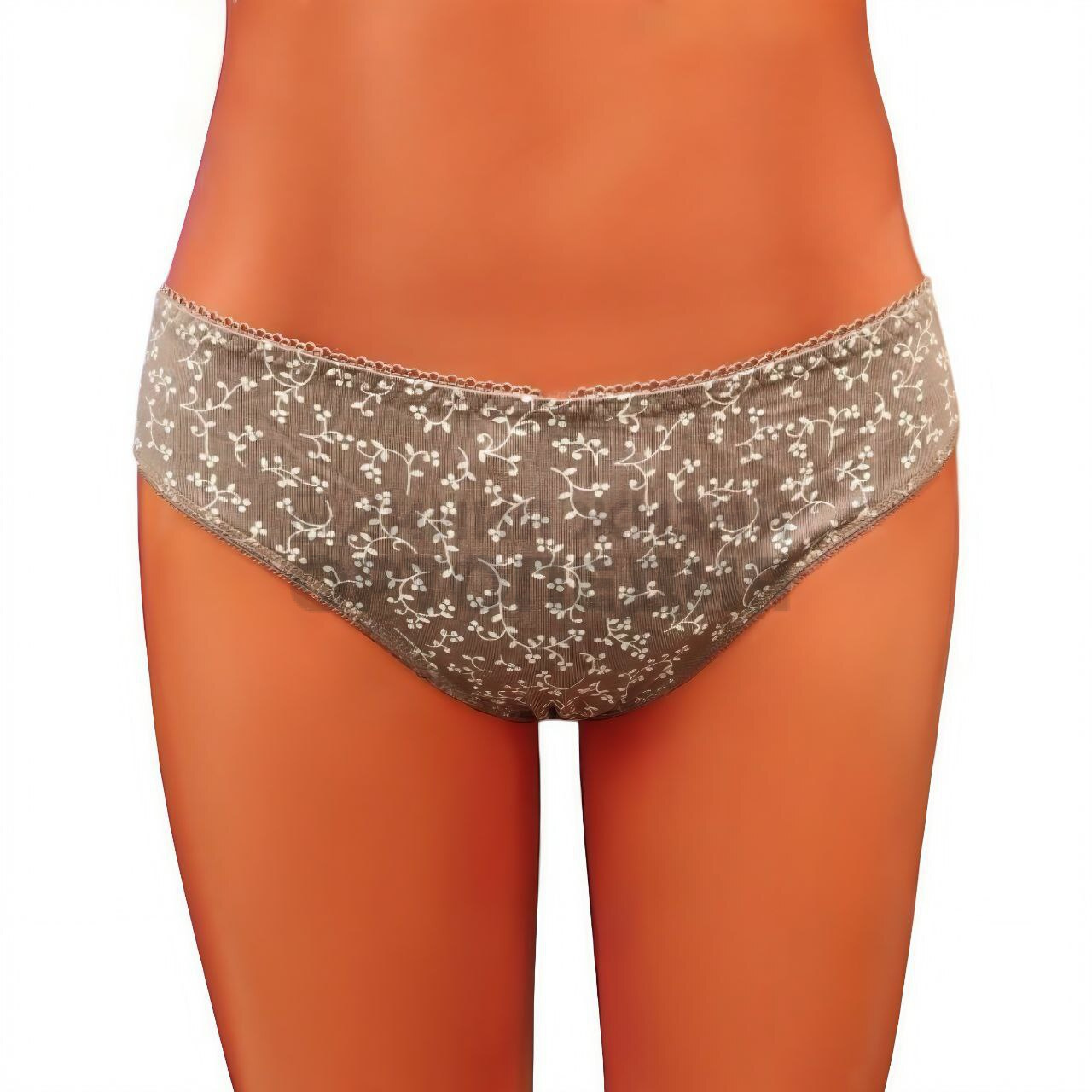 [020020-1 П148]Трусы Темный лен