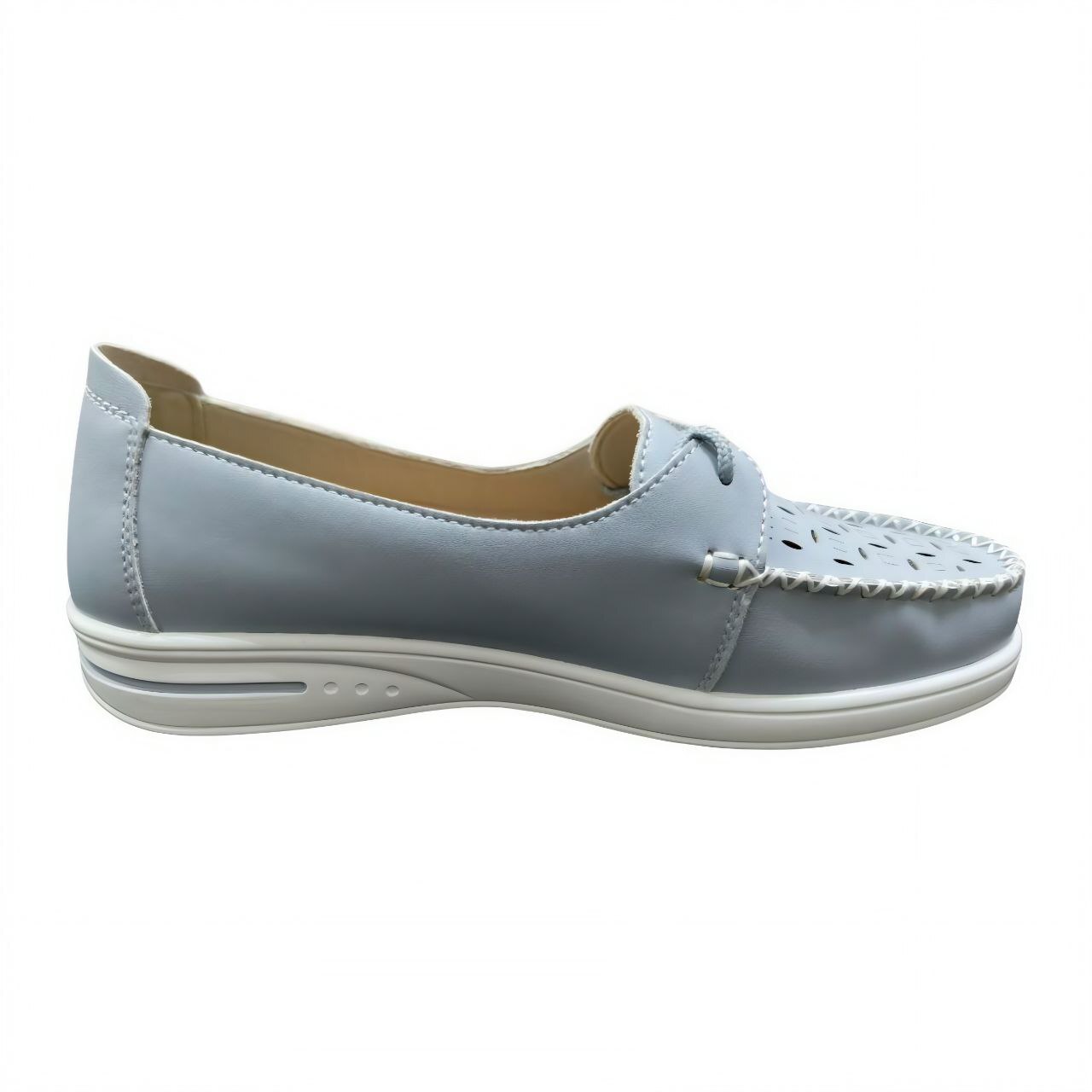 [K241-SB-02-S], Мокасины женские нат.кожа