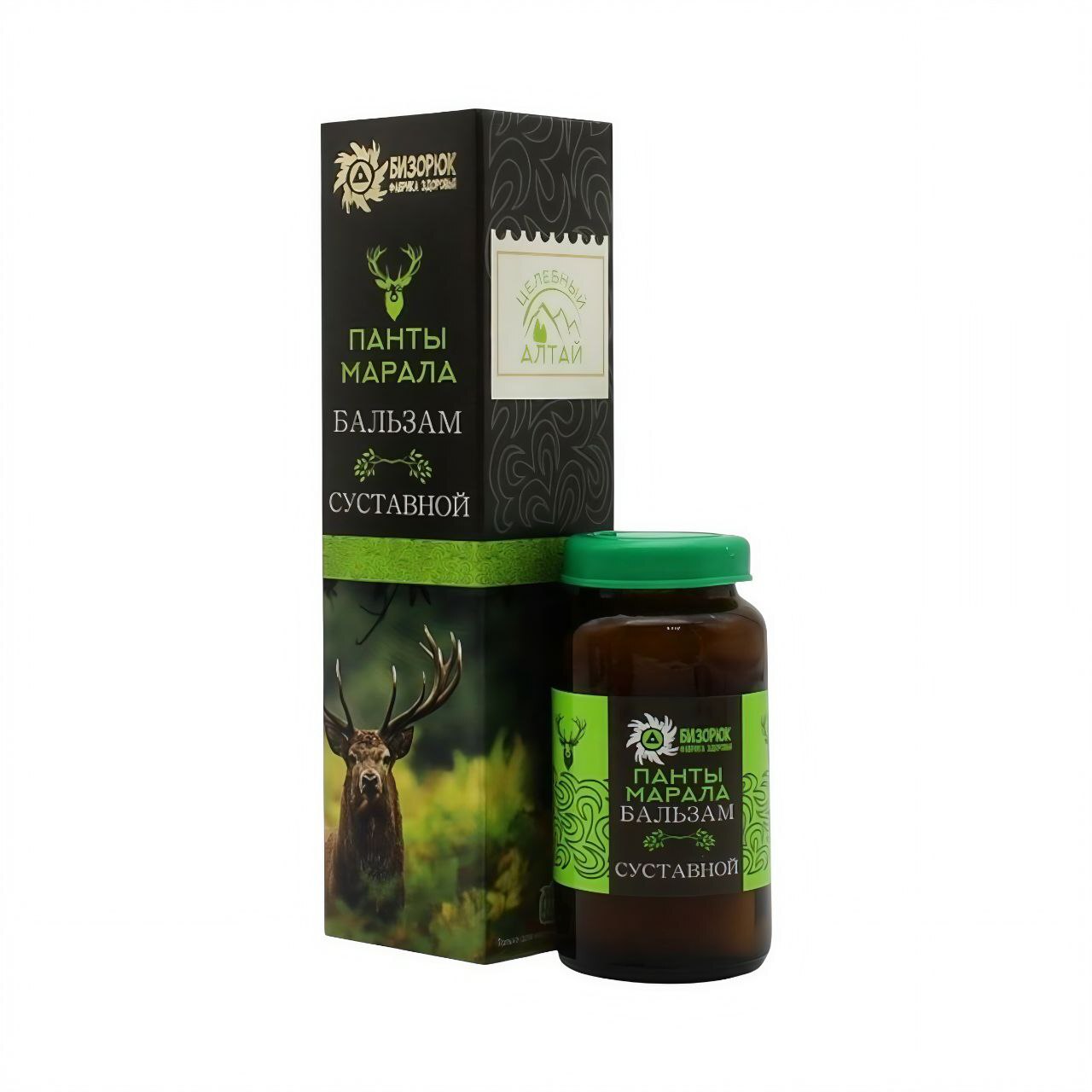 Бальзам"Целебный Алтай" "Панты марала" суставной ,стекло 30мл.(04-16-04)