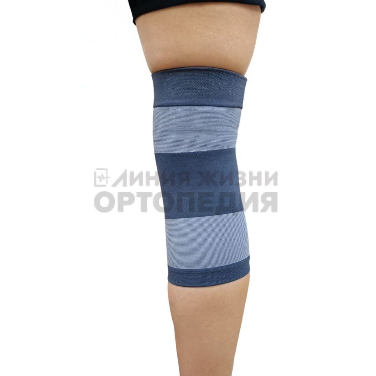 [Т.44.05] Бандаж компрессионный на коленный сустав 3D вязка