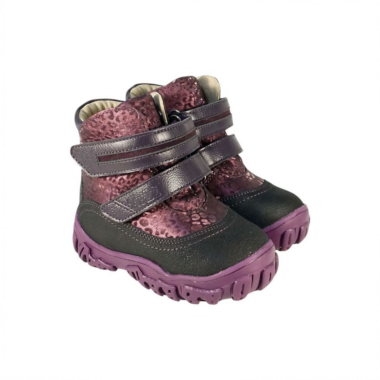 [TW-521]Ботинки ортопедические малосложные / 22 / черно-синий / Ботинки / Мальчик / Зима / Да / TWICI