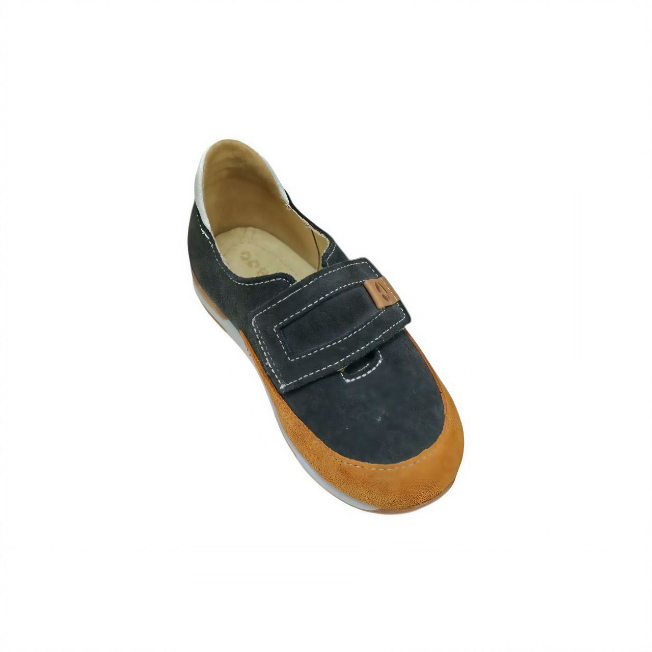 [24004]Ботинки детские кожа ИВА / 25 / Серый / Ботинки / Мальчик / Демисезонная / Да / Tapiboo