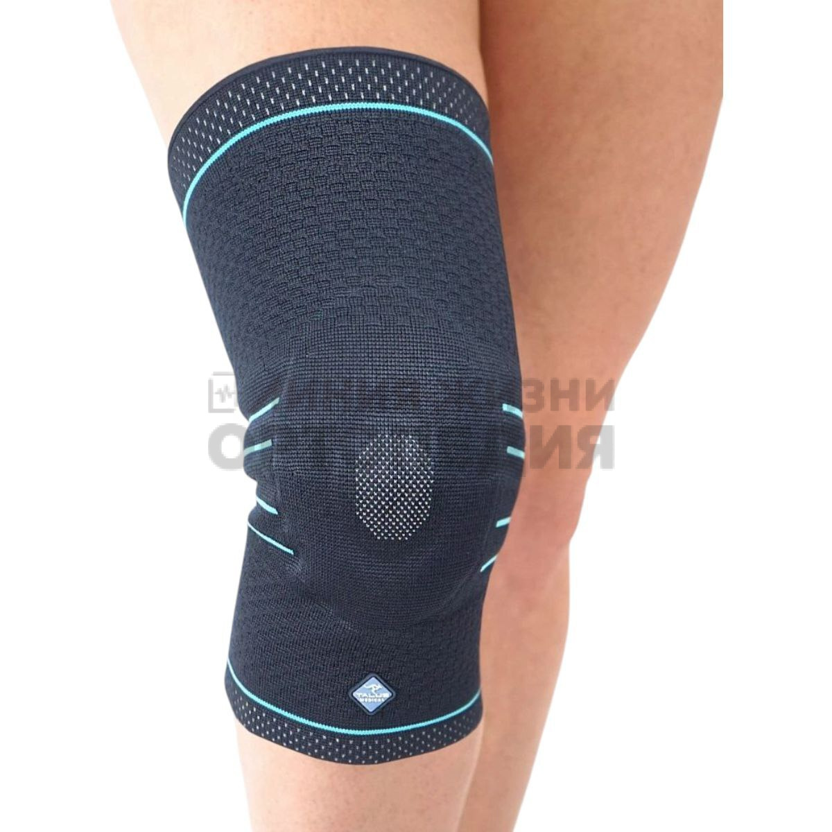 [КС-604] Бандаж на коленный сустав неразъемный с пателлярным кольцом
