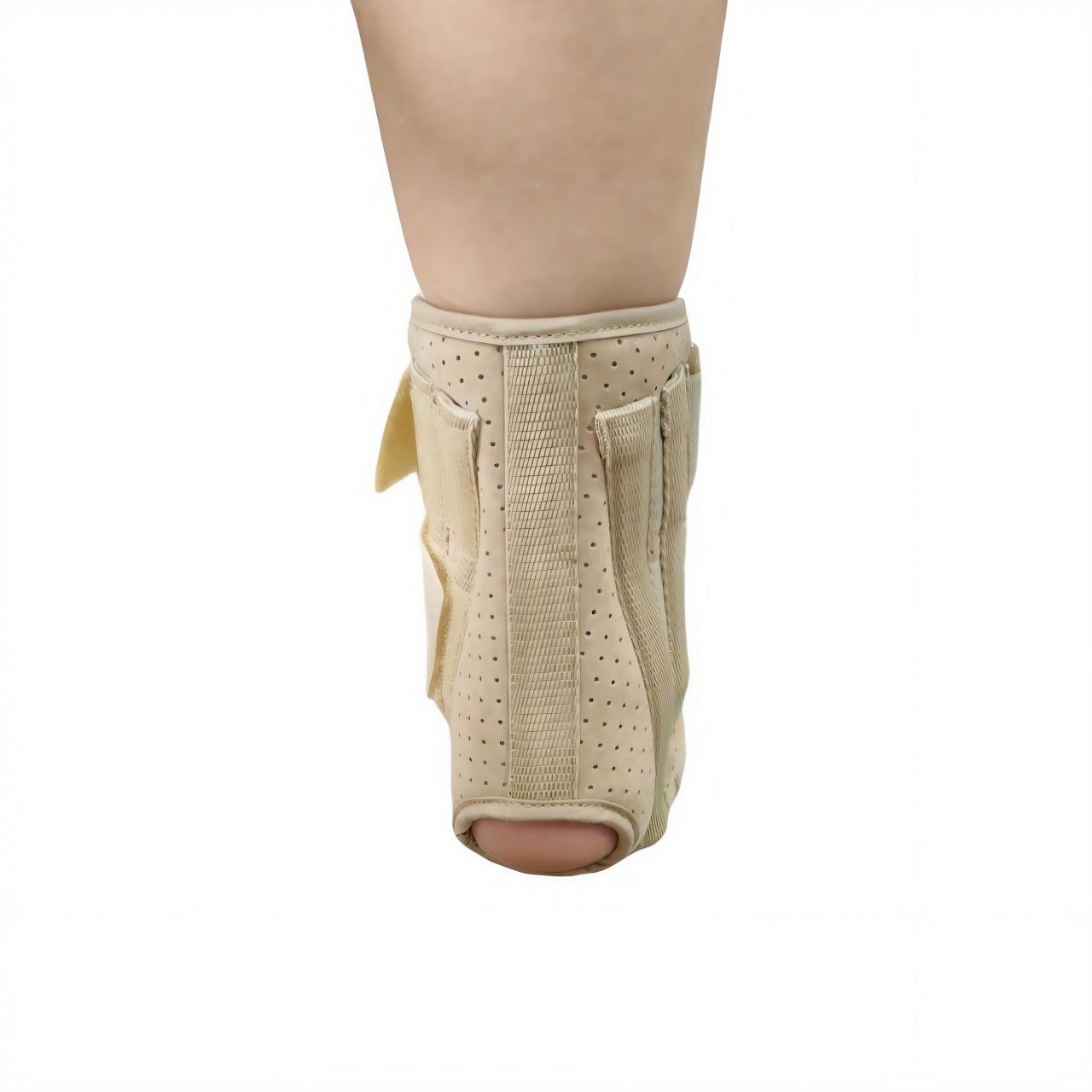 Бандаж компрессионный на голеностопный сустав с 4 пластинами с велкро