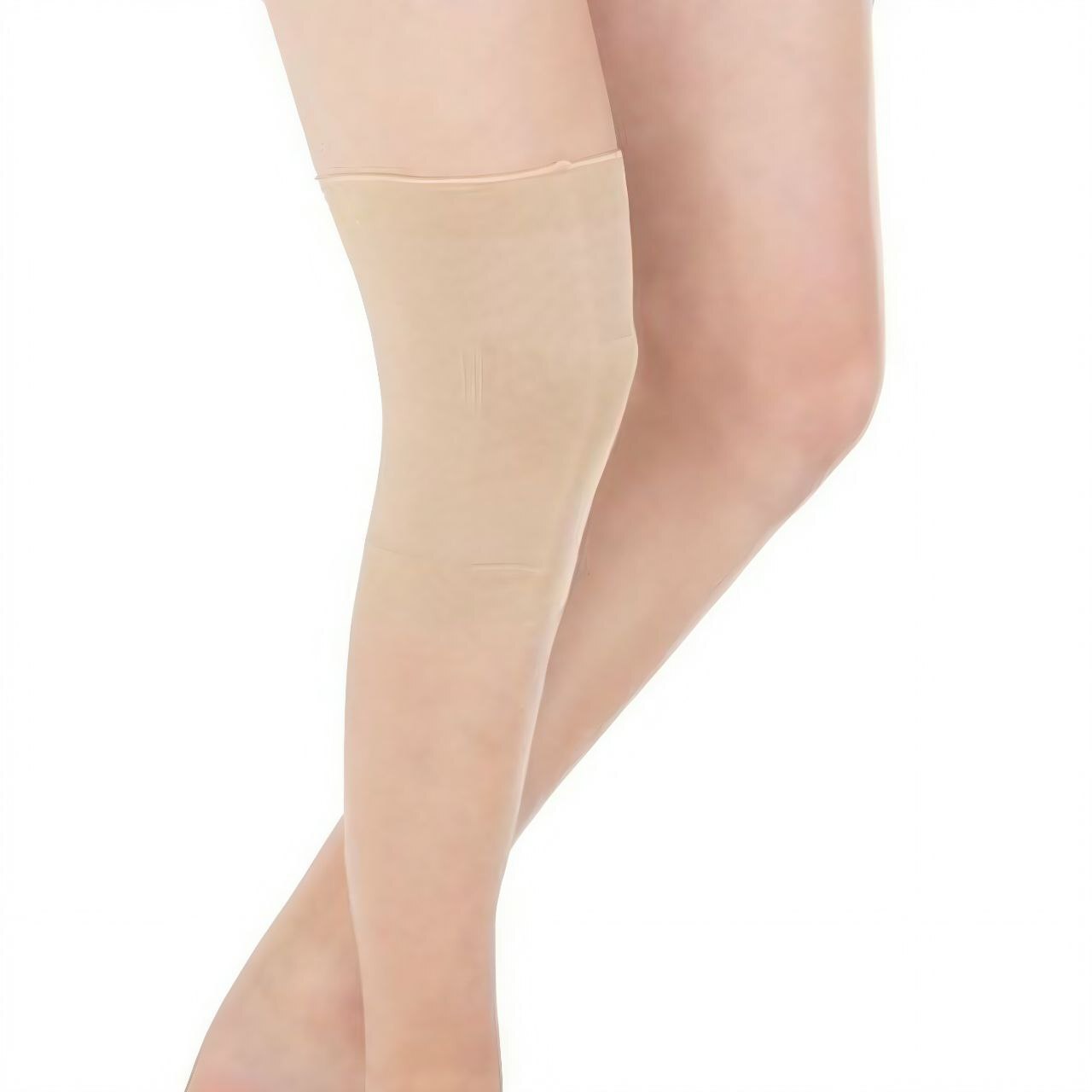 [DO209] Бандаж эластичный для фиксации коленного сустава бежевый