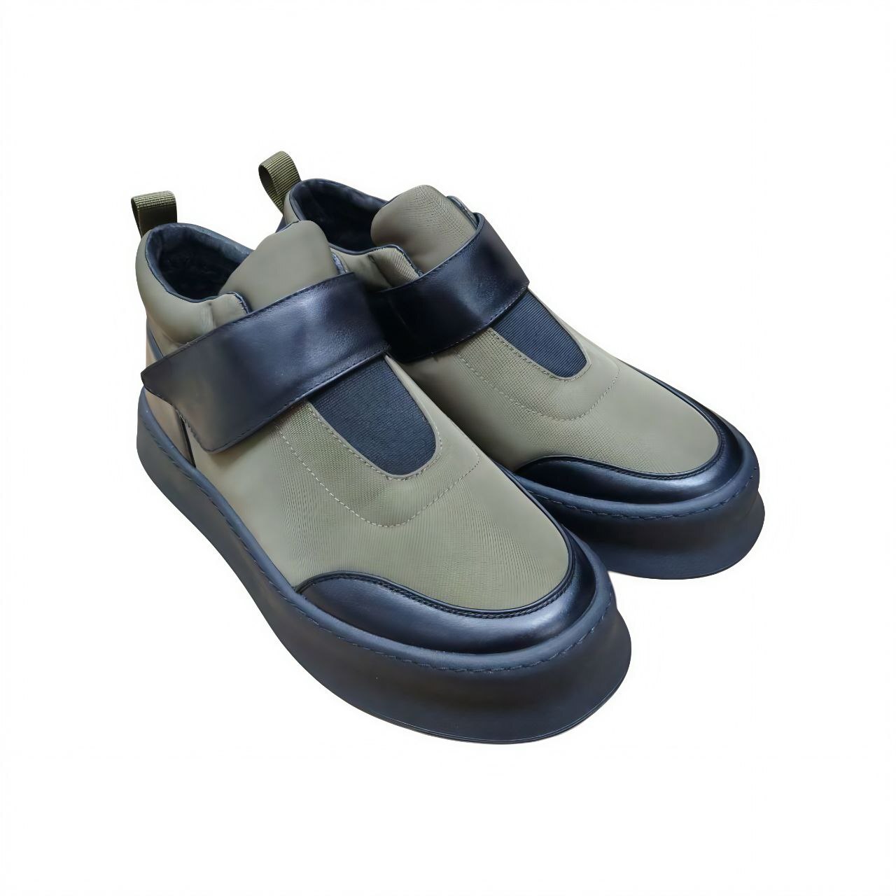 [M30-17W33-2], Ботинки мужские ,цвет зеленый (LIFEXPERT)