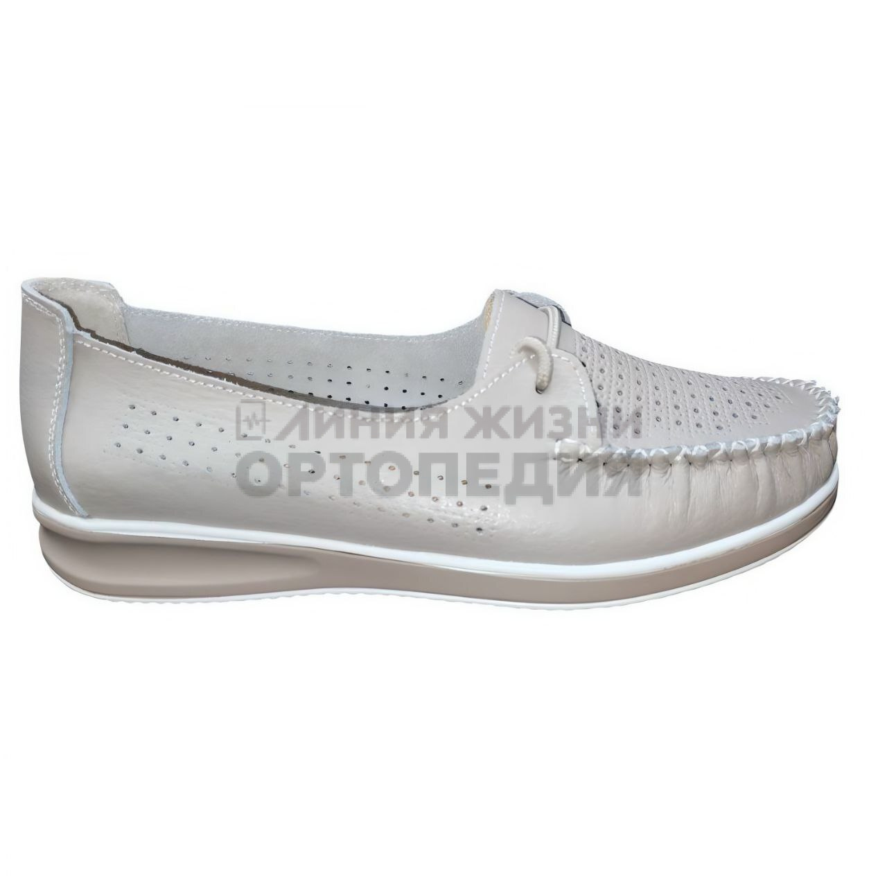 [C-R-GW-01-C] Мокасины  женские, [Кожа натуральная]