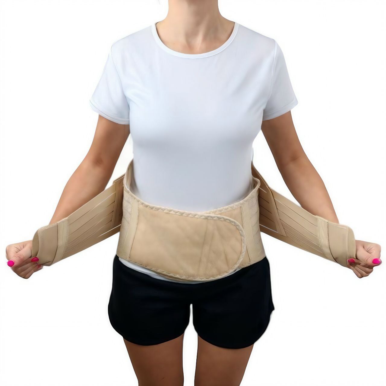 [ПР-314 ус] Корсет ортопедический противорадикулитный полужесткий (25 см)