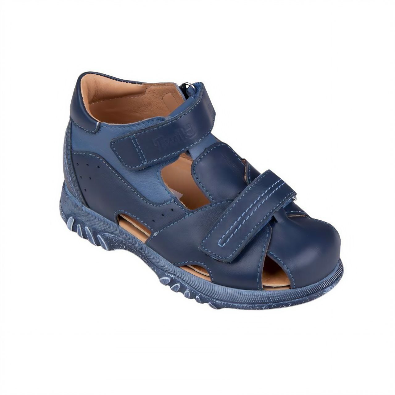 [TW-246]Туфли ортопедические малосложные / 26 / синий/серый / Туфли / Мальчик / Лето / Да / TWICI