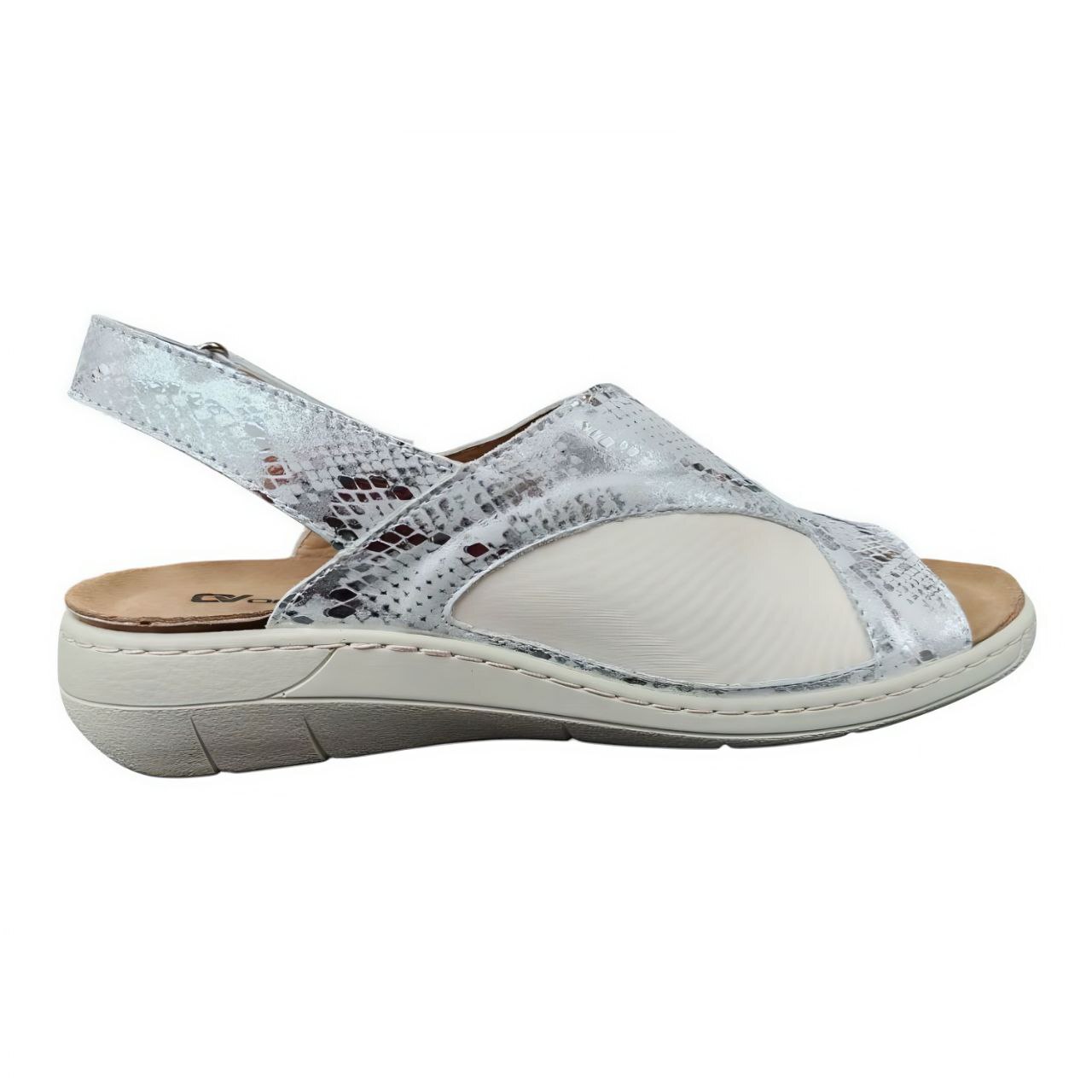 [2830]Сандалии женские,цвет серебристый (ORTHOVITA COMFORT SHOES)