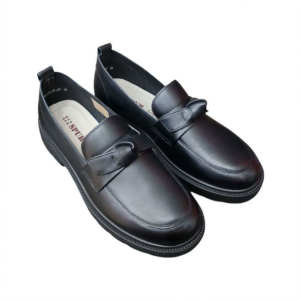 [SZ432_01_01_KT ]Туфли женские / 36 / Черный / Туфли / Женский / Лето / Да / SPUR