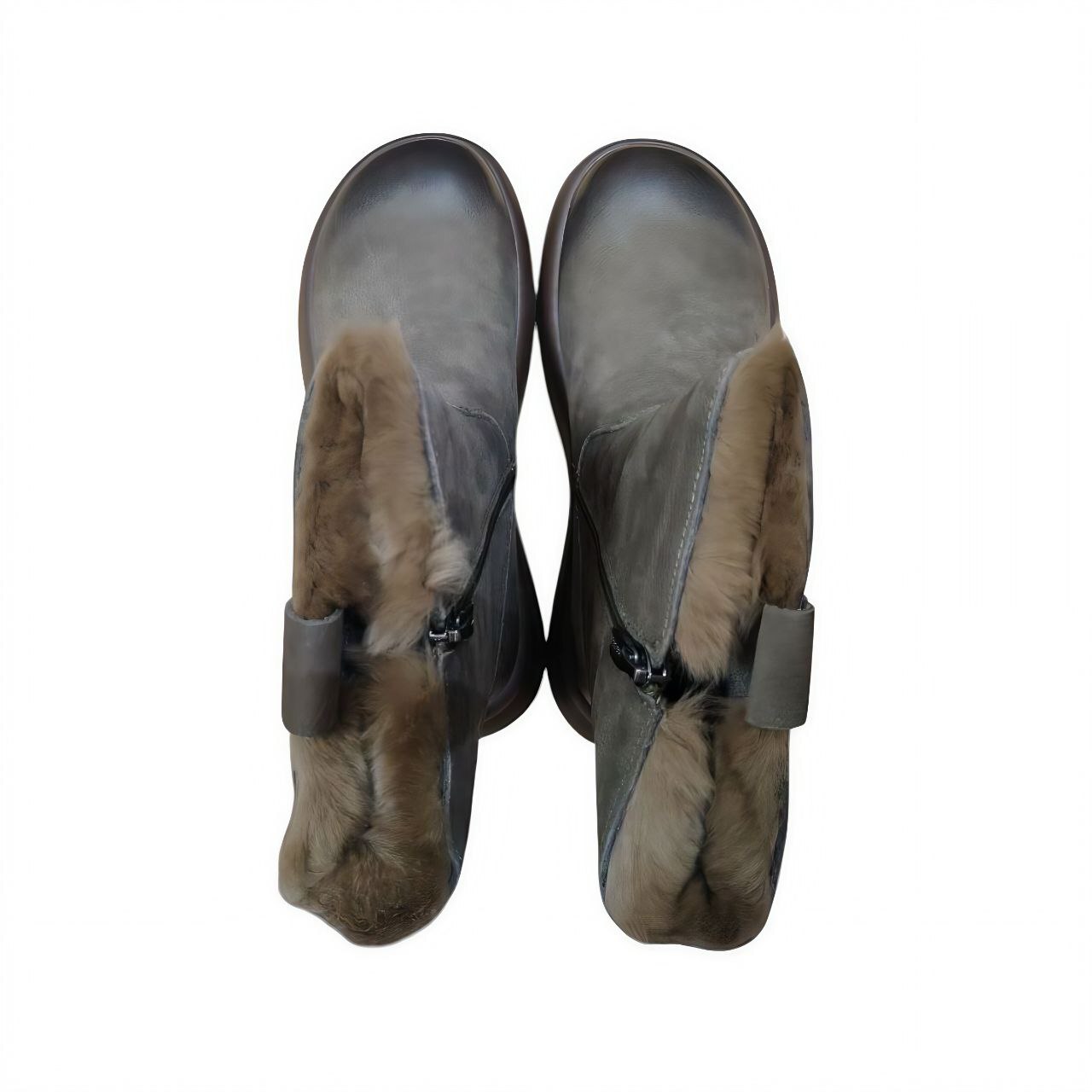 [Z53-ZM201-5], Полусапоги женские, цвет зеленый (LIFEXPERT)