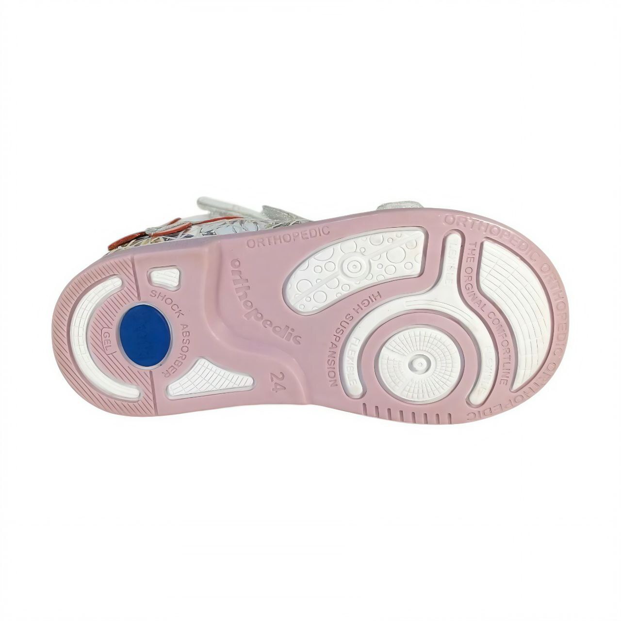 Сандалеты ортопедические малосложные