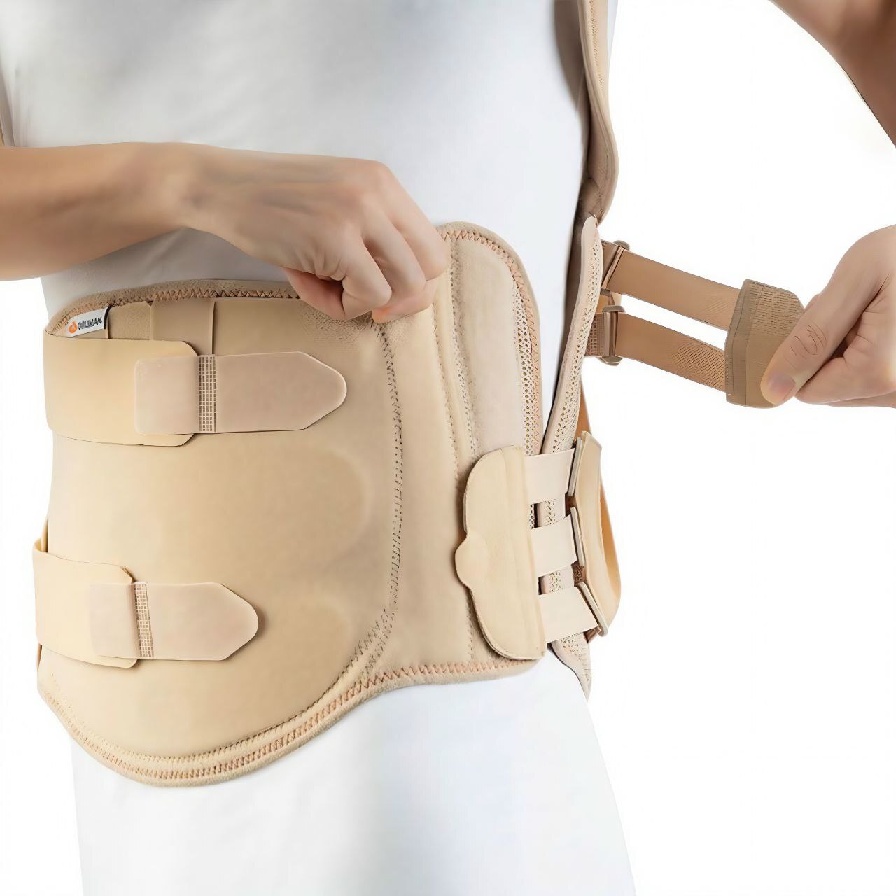 Жесткий пояснично-крестцовый корсет с термопластиком