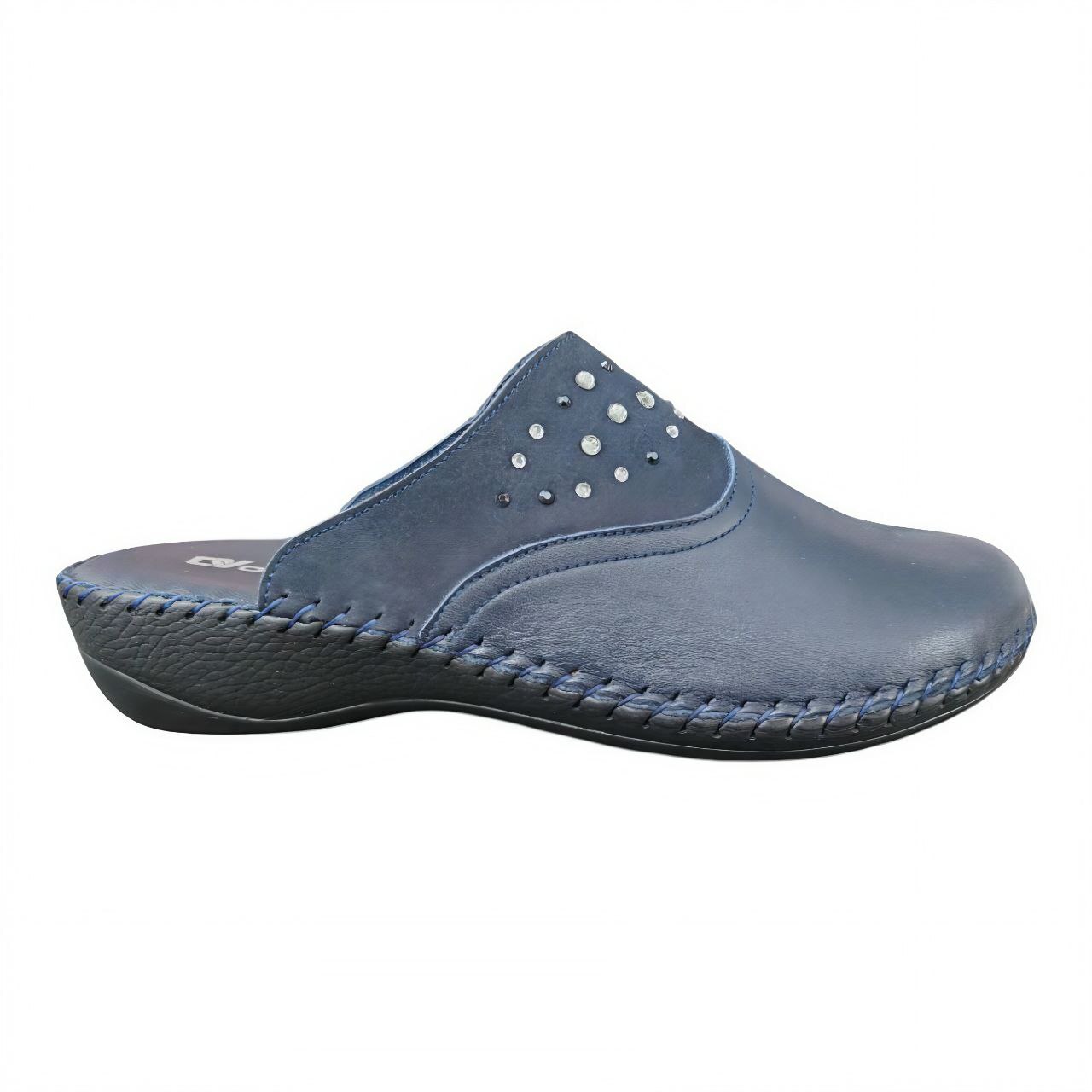 [844]Туфли летние открытые женские, цвет темно-синий (ORTHOVITA COMFORT SHOES)