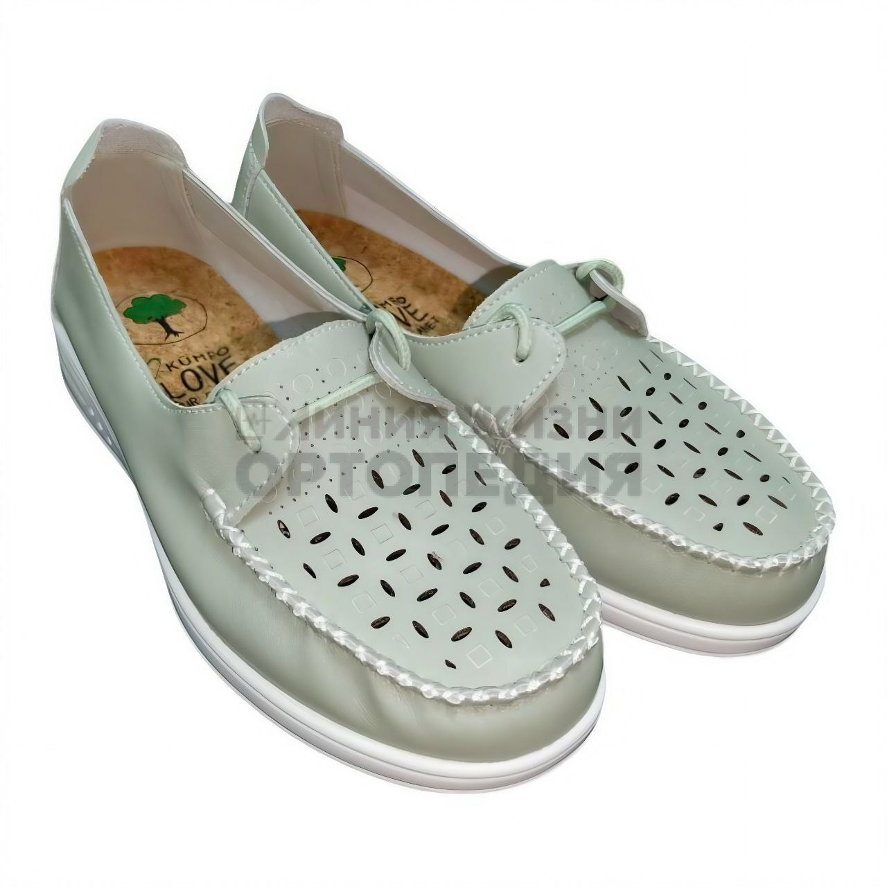 [K241-SB-02-Z], Мокасины женские нат.кожа