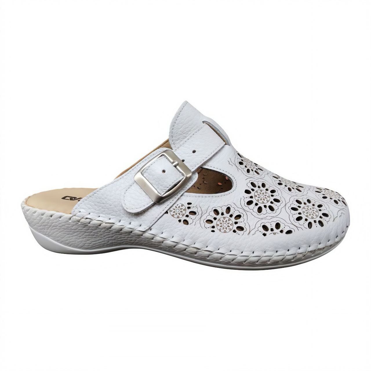 [824]Туфли летние открытые женские, цвет белый (ORTHOVITA COMFORT SHOES)