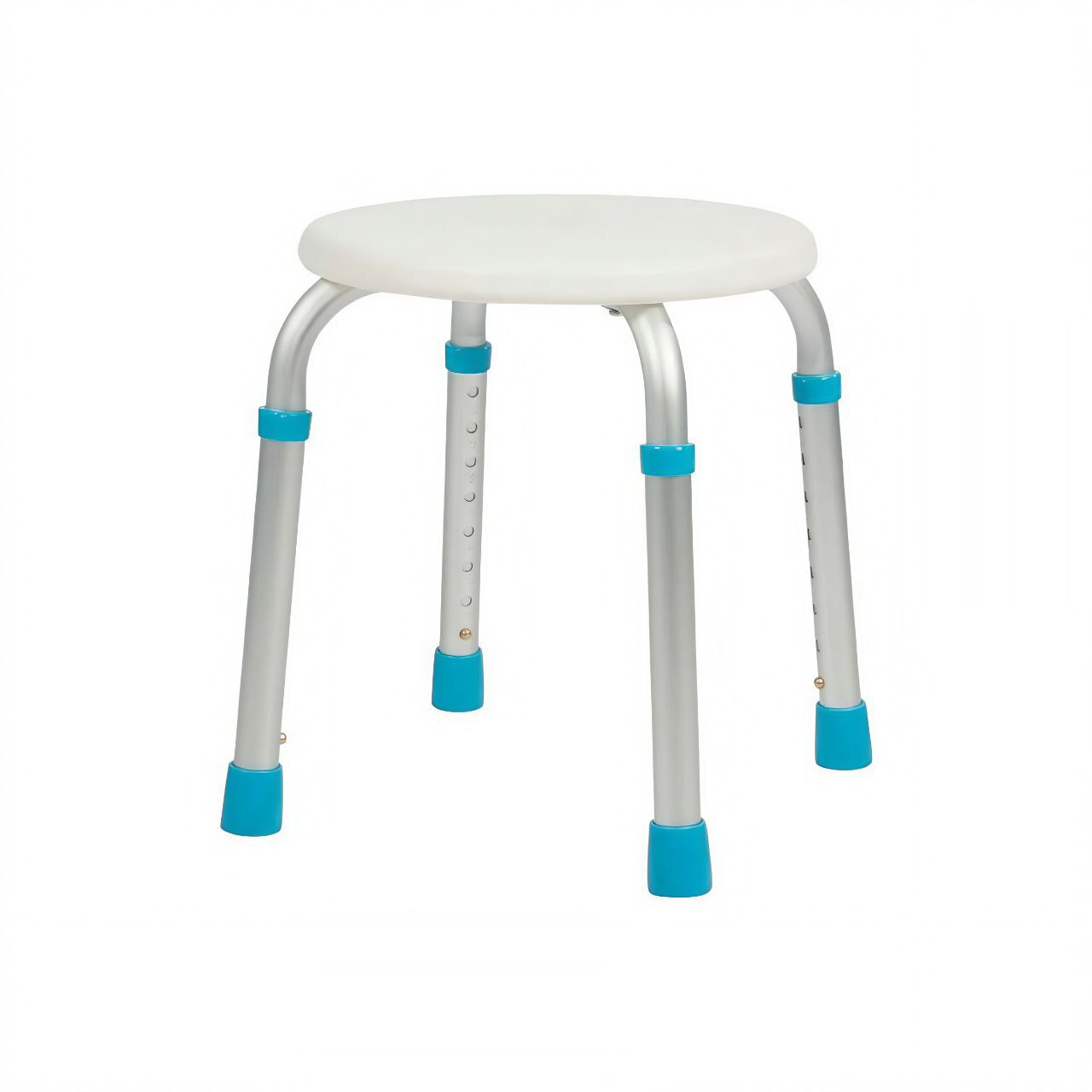 Lux 505 ,Табурет для ванны голубые насадки на ножки