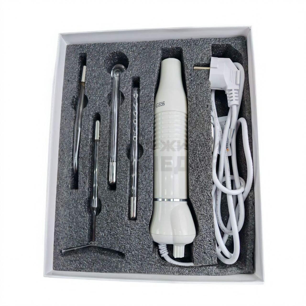 Импульсный массажер для лица и тела Дарсонваль