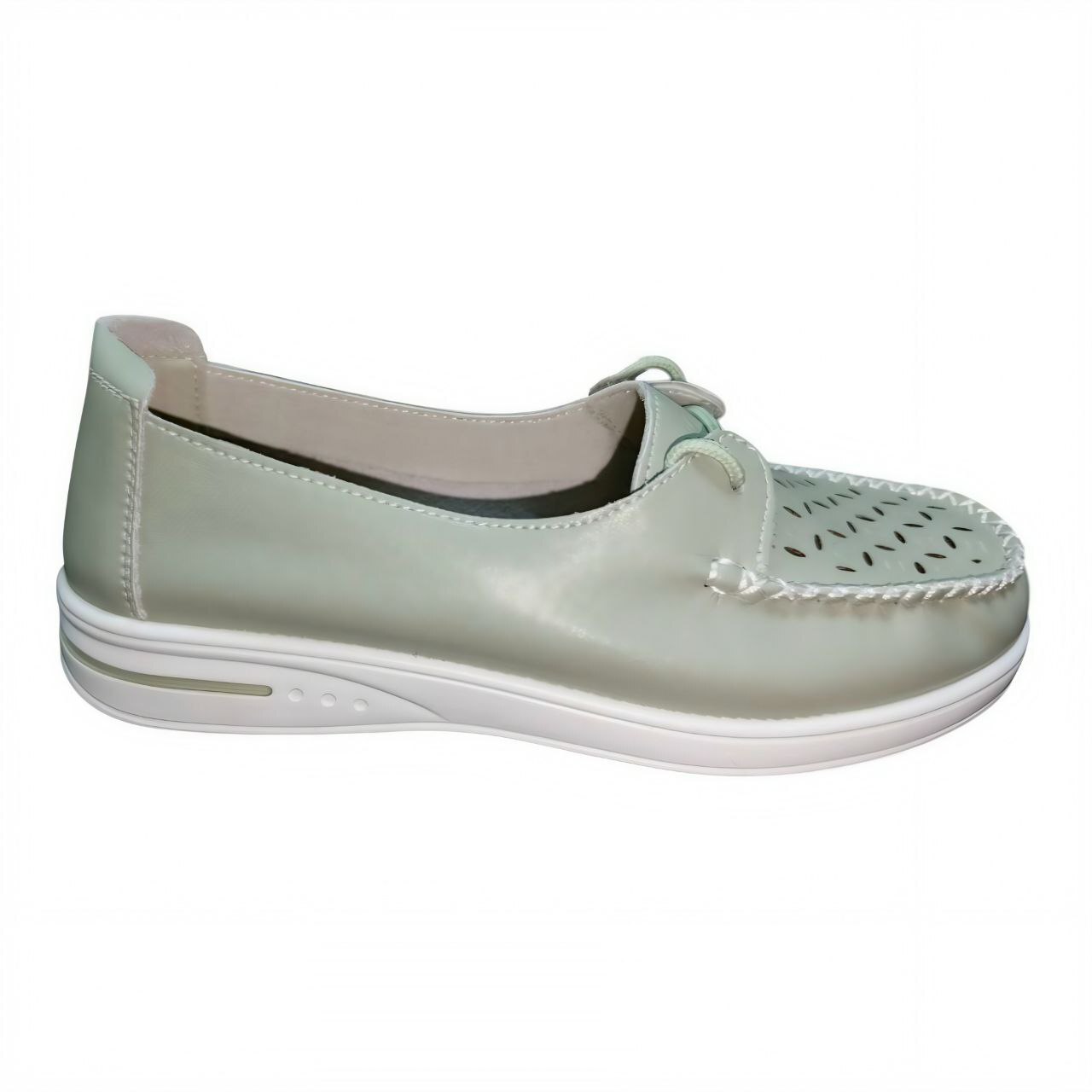 [K241-SB-02-Z], Мокасины женские нат.кожа