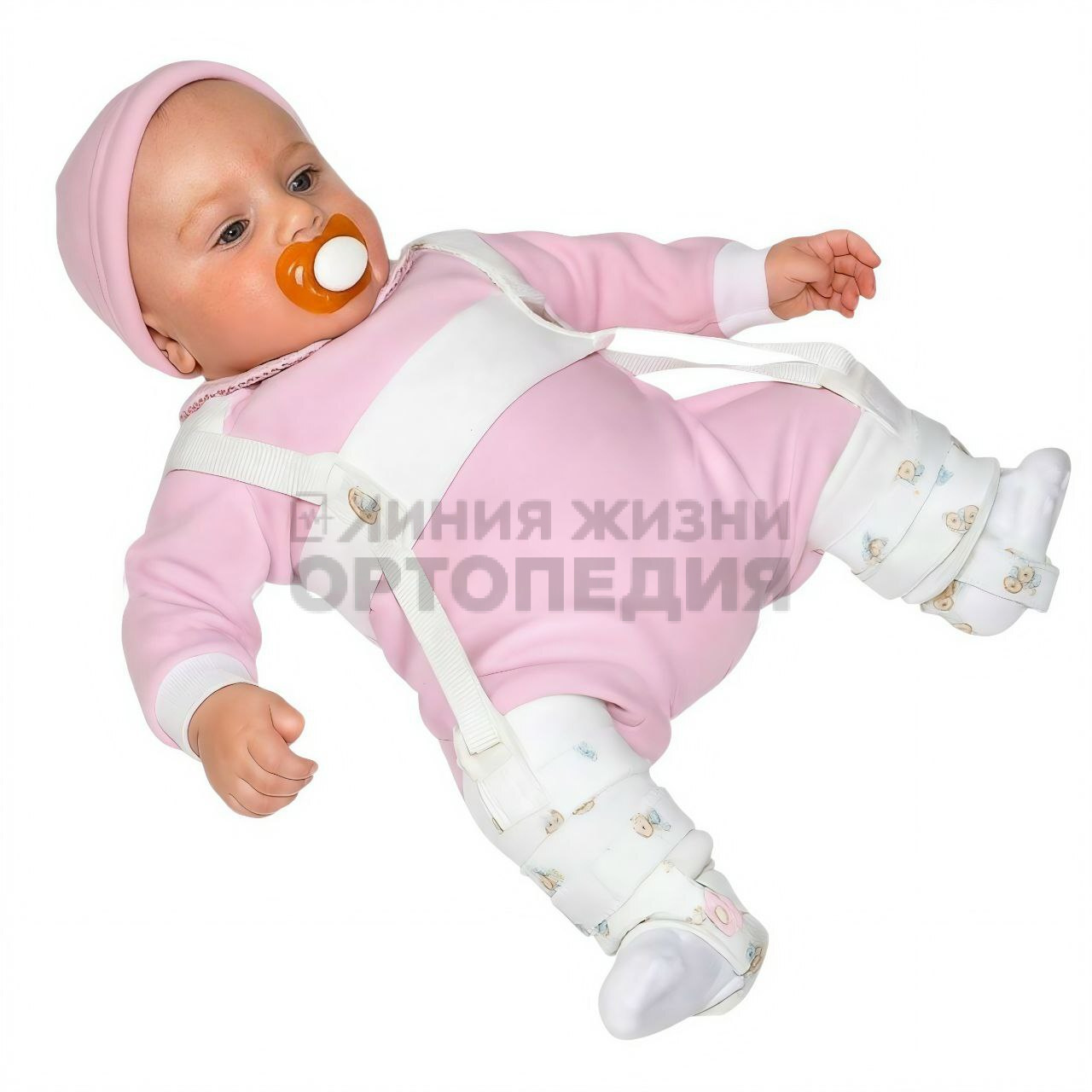 [Т.42.34] Бандаж фиксирующий на тазобедренный сустав Стремена Павлика