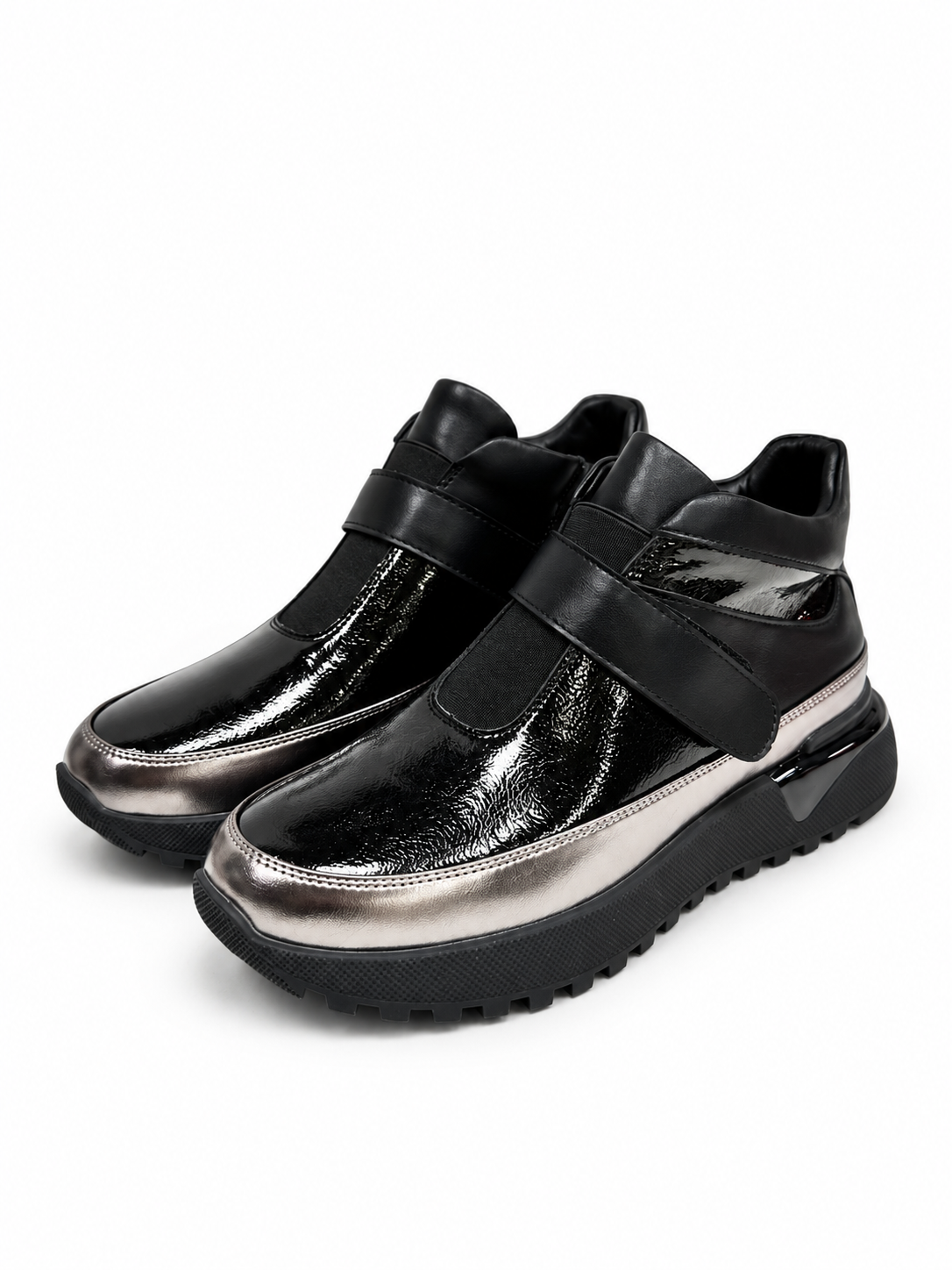 [KG115_01XSB-BL] Ботинки женские wun der SPUR черные