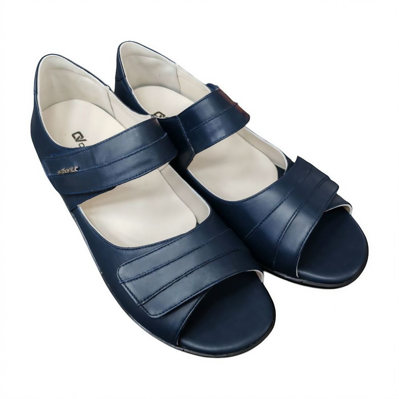 [3403]Сандалии женские,цвет темно-синие(ORTHOVITA COMFORT SHOES) / 38 / Темно-синий / Сандалии / Женский / Лето / Да / ORTHOVITA