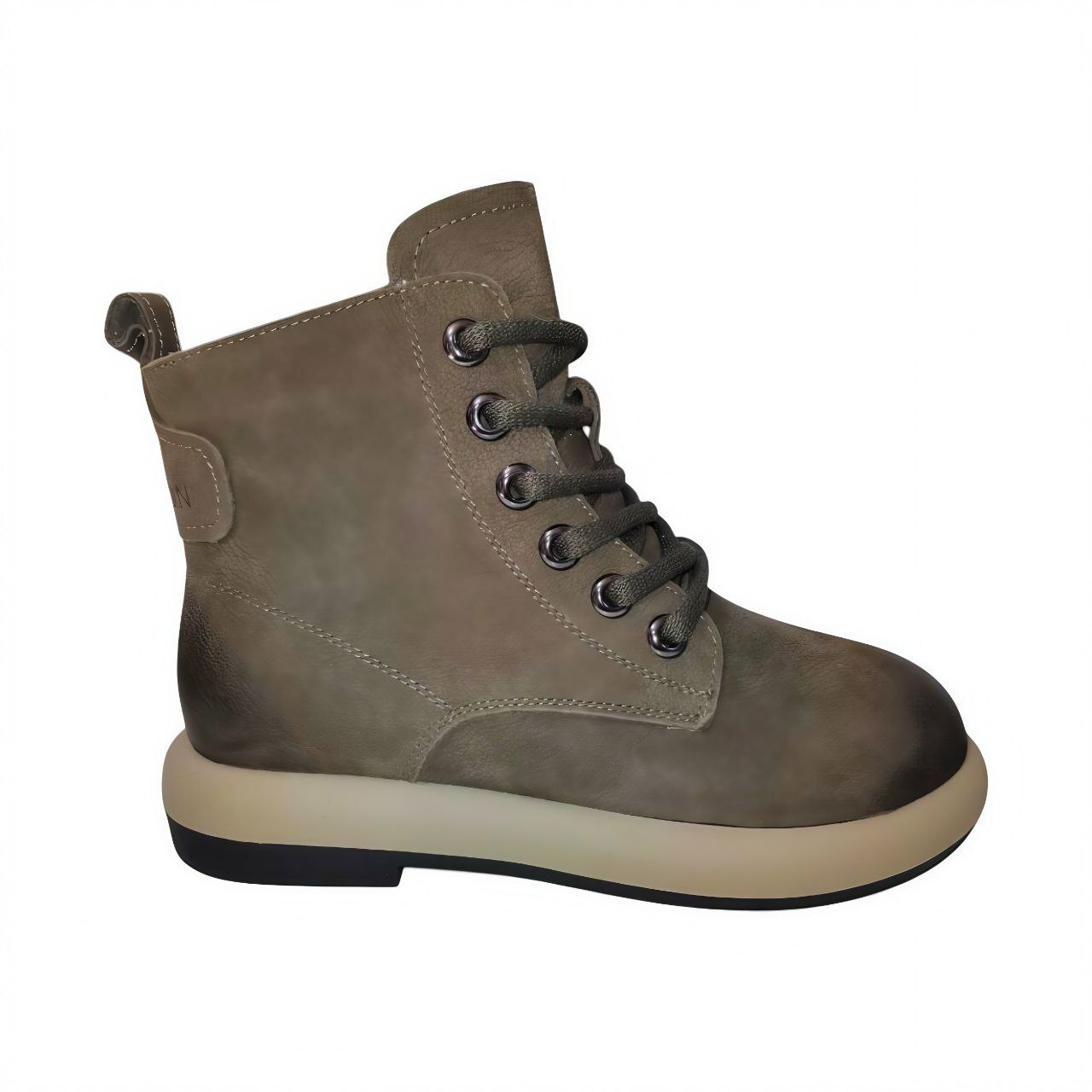 [Z53-ZM205-2]Ботинки женские, цвет зеленый (LIFEXPERT)