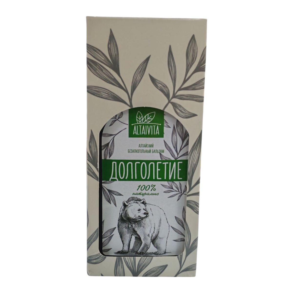Бальзам безалкогольный  Долголетие Алтайвита, 200мл.