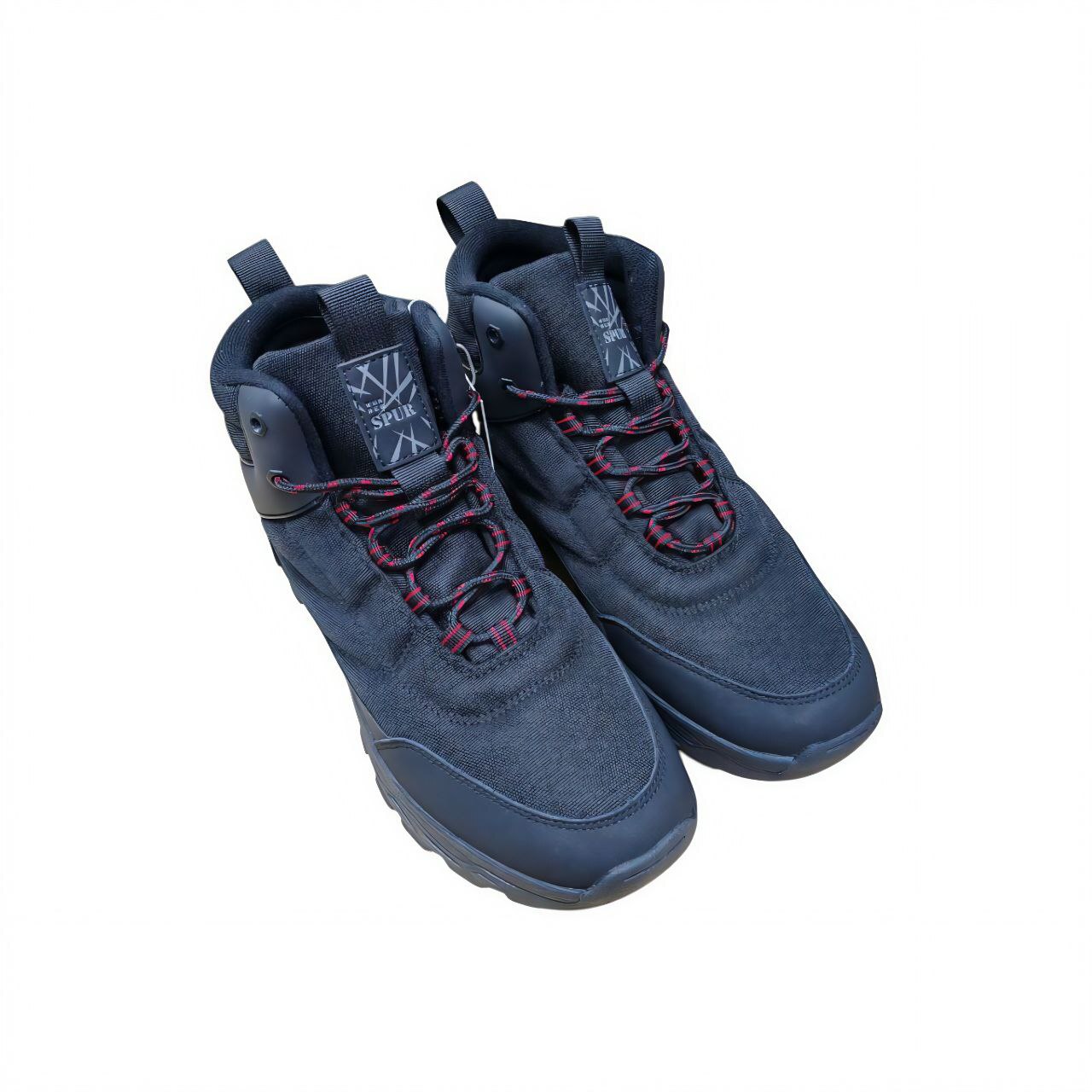 [KF167_01TI-BL] Ботинки мужские / 42 / Черный / Ботинки / Мужской / Зима / Да / SPUR