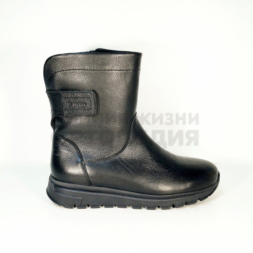 421968, Женские полусапоги зимние  черный, 38
