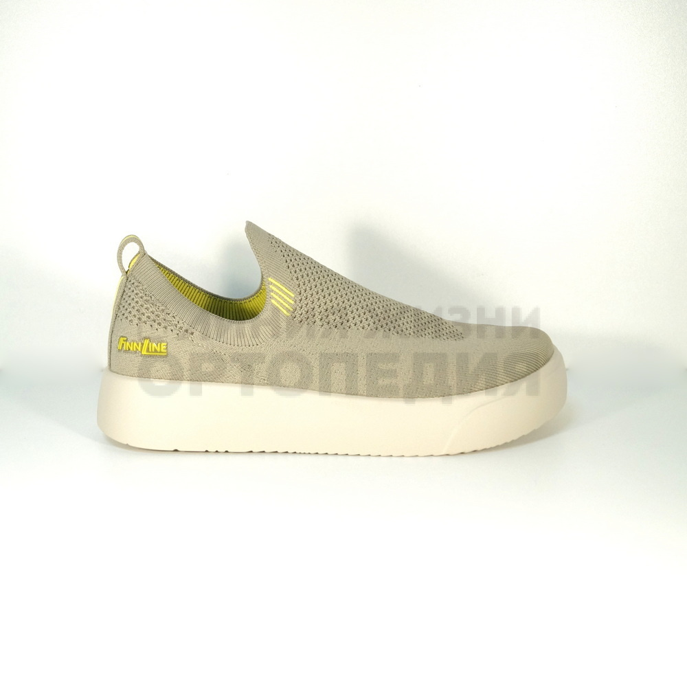 3052-241, Слипоны женские beige , 36