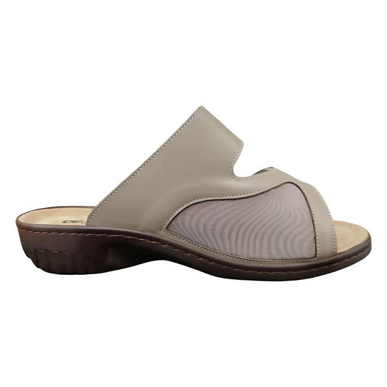 [381]Шлепанцы женские, цвет тауп (ORTHOVITA COMFORT SHOES)