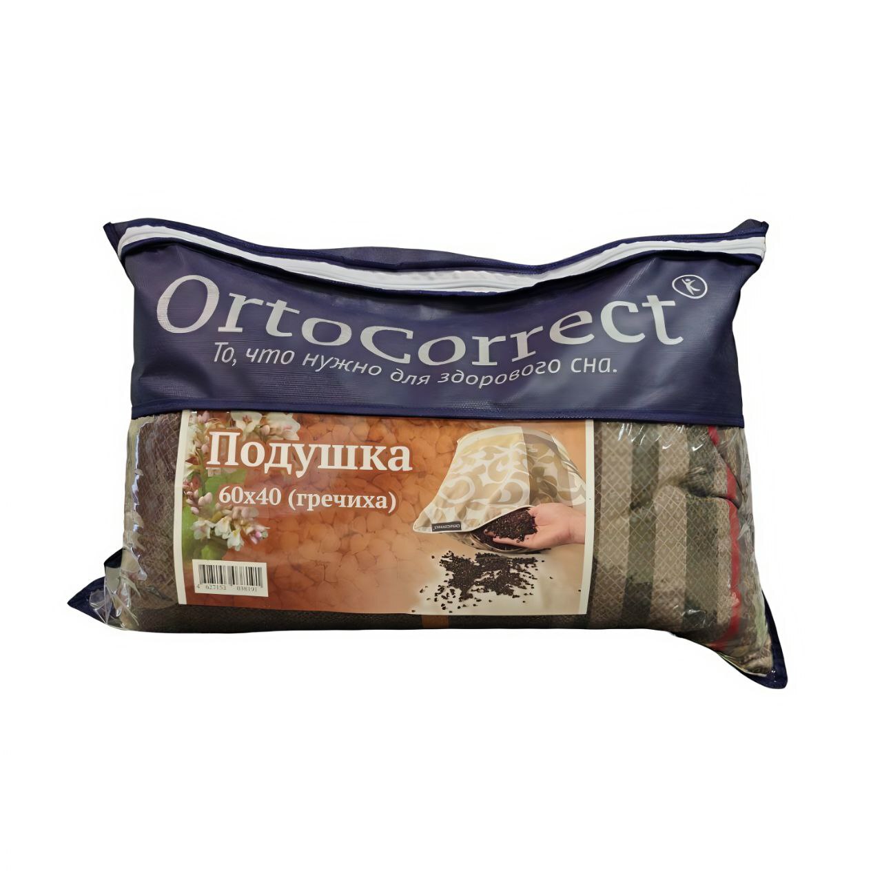 Подушка 60*40(гречиха) ORTOCORRECT