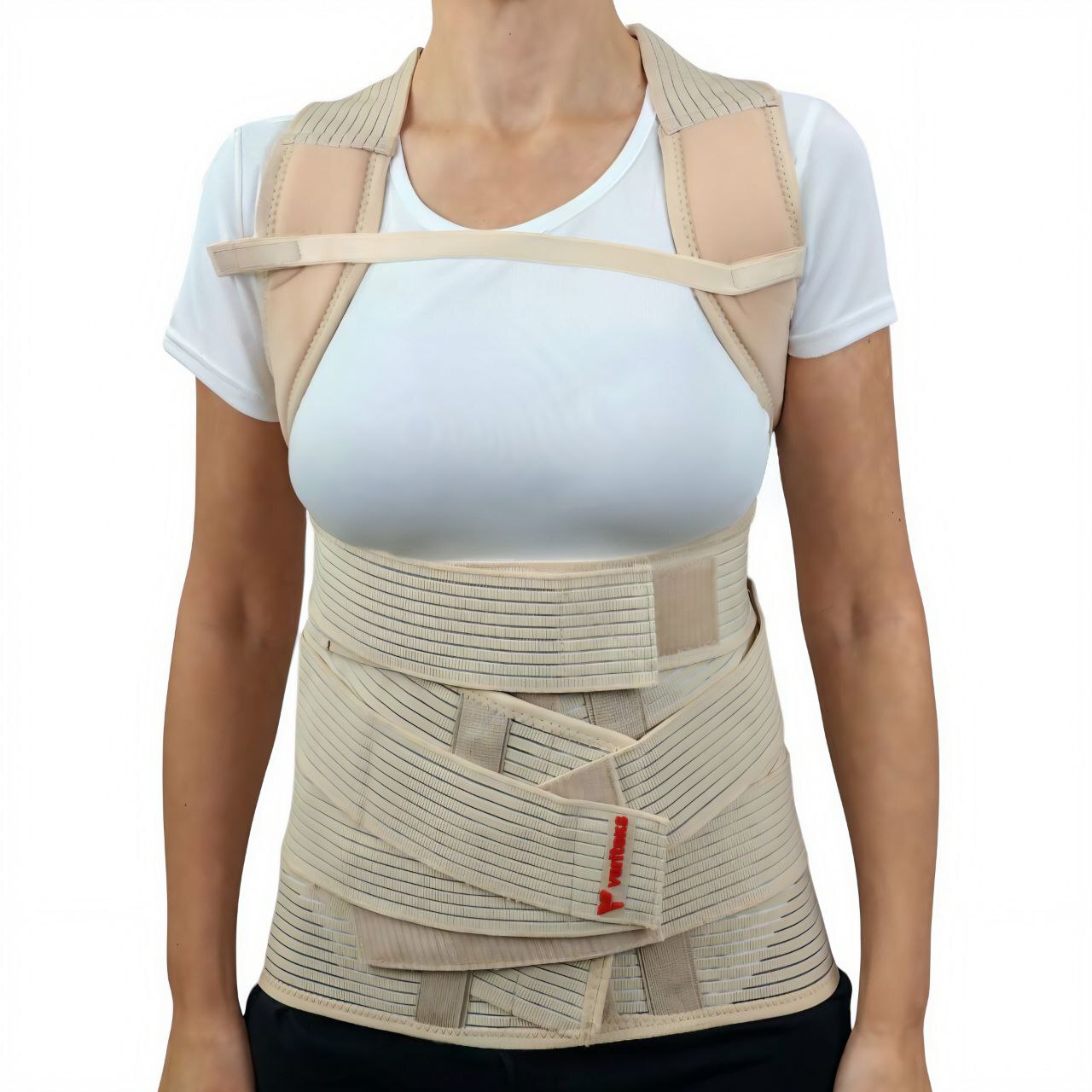 [140]Корректор осанки медицинский "VARITEKS" грудопоясничный / L / Корректор осанки / VARITEKS / Да / Взрослый